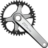 Kurbelgarnitur CUES FC-U6030-1, 42 Zähne - Polished Silver Edition