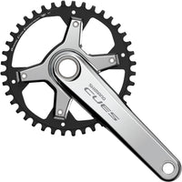 Kurbelgarnitur CUES FC-U6030-1, 42 Zähne - Polished Silver Edition