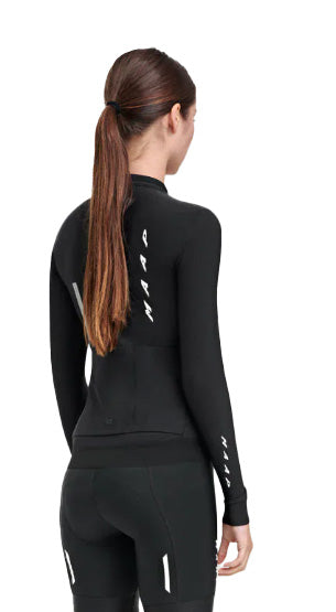 Women's Evade Thermal LS Jersey 2.0 - Black