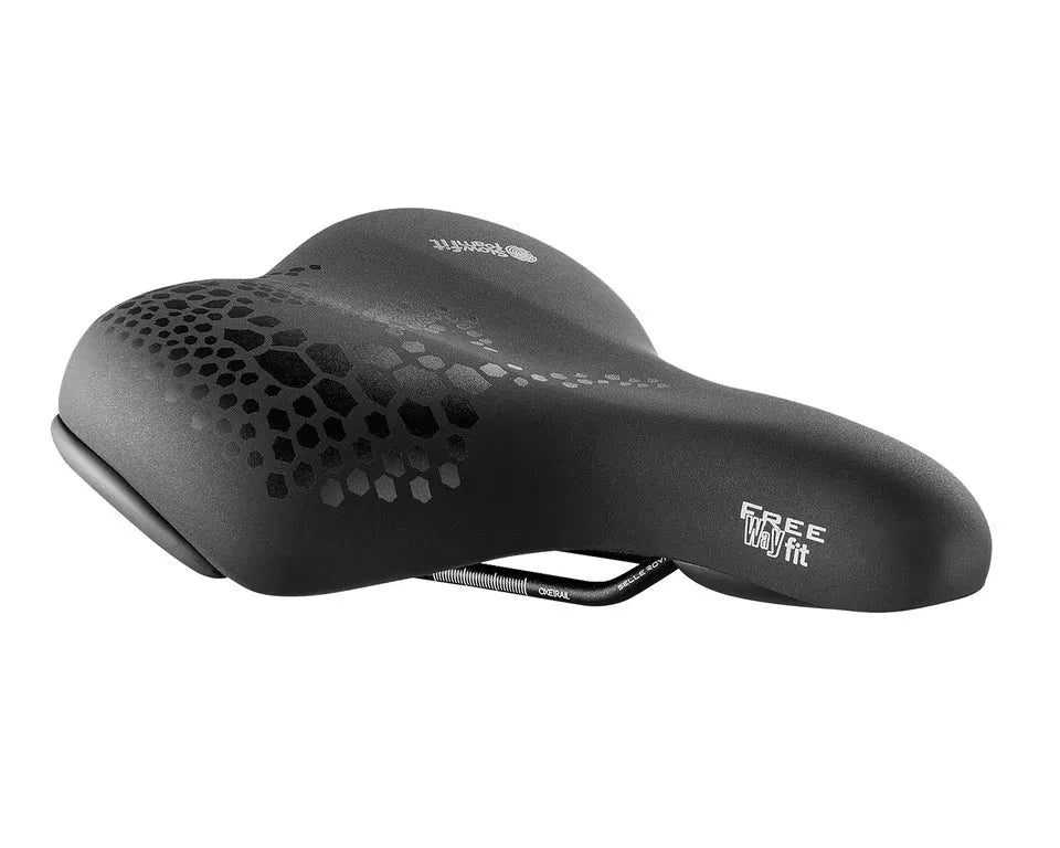 Freeway Fit Urban Relaxed Fahrradsattel - schwarz