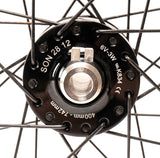 Laufrad SON 28 12 disc center lock + Mavic Open Pro UST Disc 32h