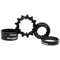 Microspline Single Speed Kit 14 dents - Noir