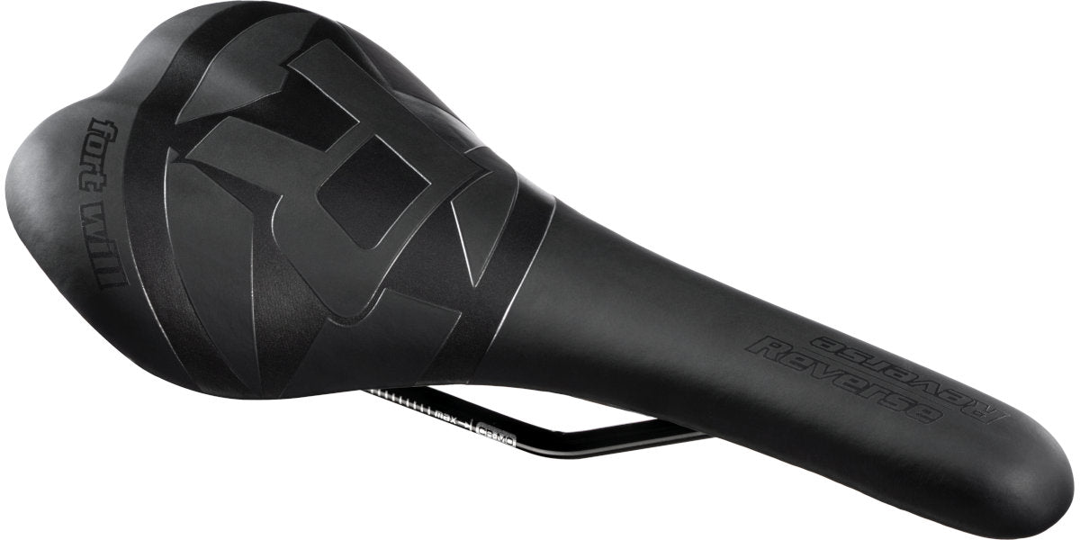 Fort Will Sattel CrMo Style Sattel - Schwarz/Stealth
