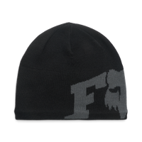 X Jacquard Beanie - Black