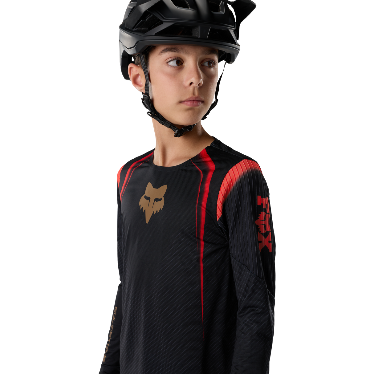 Youth Flexair LS Jersey Goldstone SE - Black