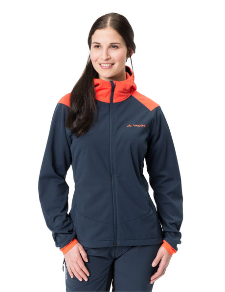 Qimsa Softshelljacke Damen - Dark Sea Uni