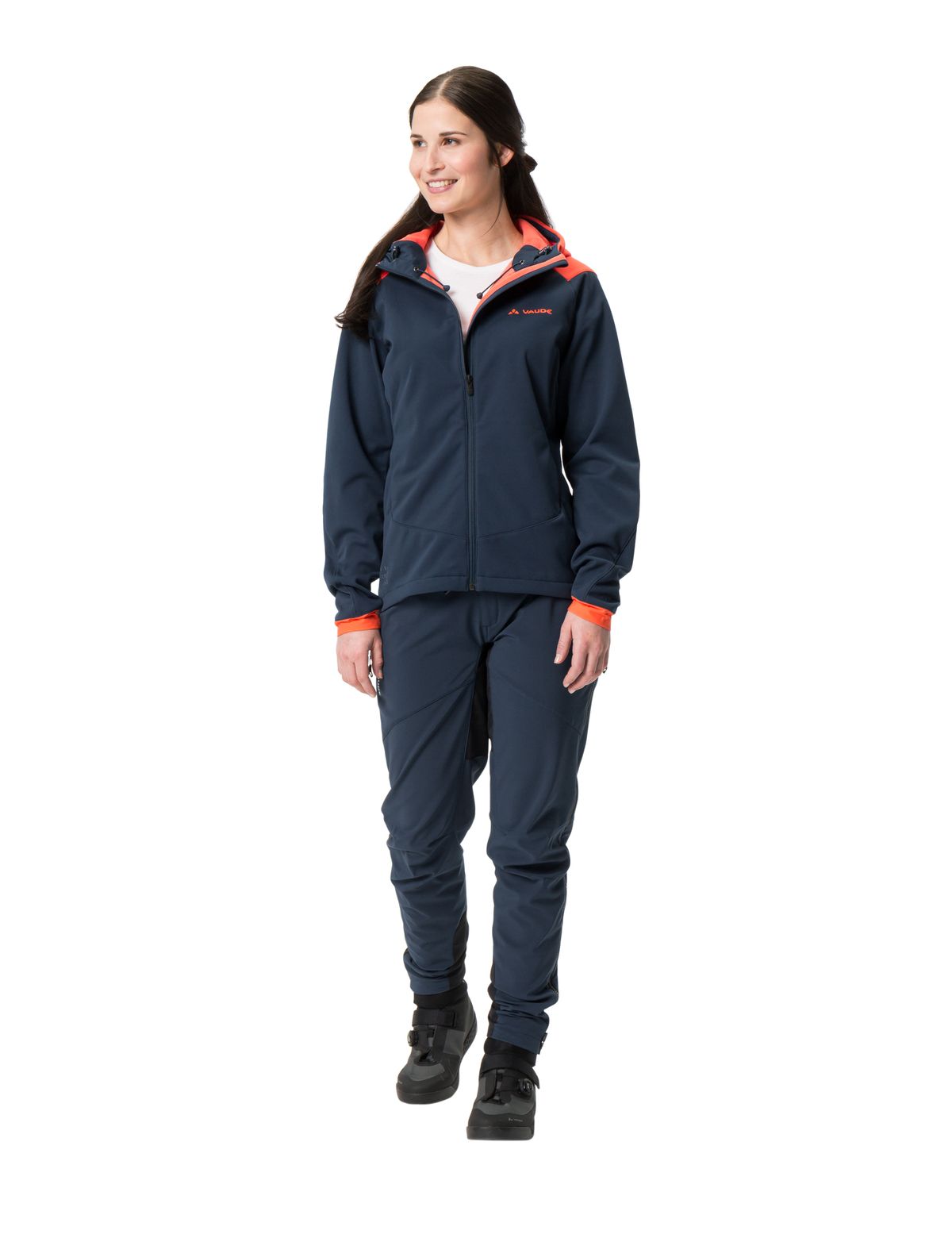 Qimsa Softshelljacke Damen - Dark Sea Uni