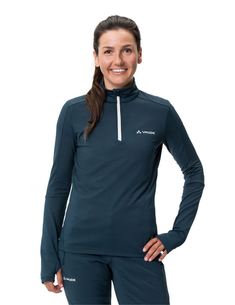 Livigno Halfzip II Fleece-Pullover Damen - Dark Sea