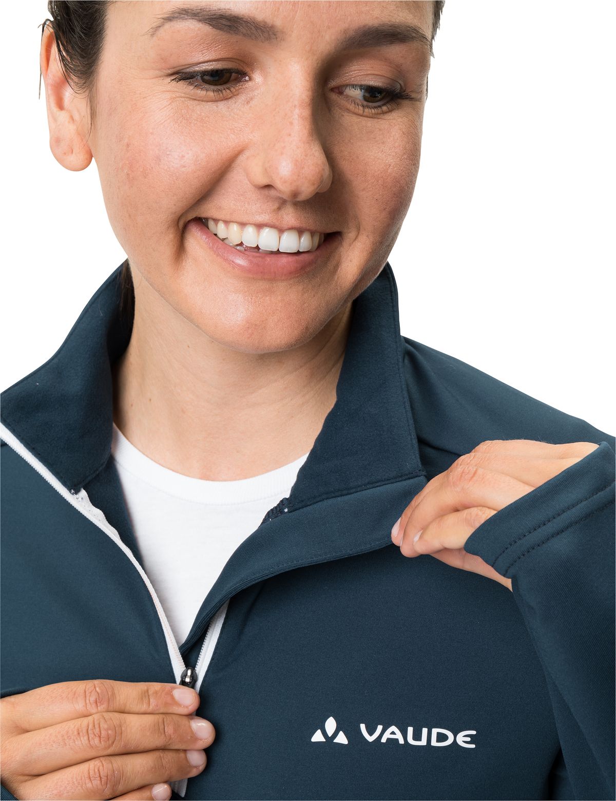 Livigno Halfzip II Fleece-Pullover Damen - Dark Sea