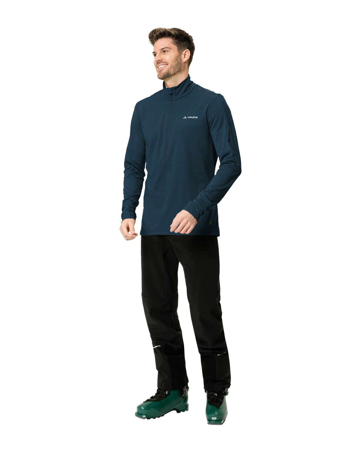 Livigno Halfzip II Fleece Pullover - Dark Sea