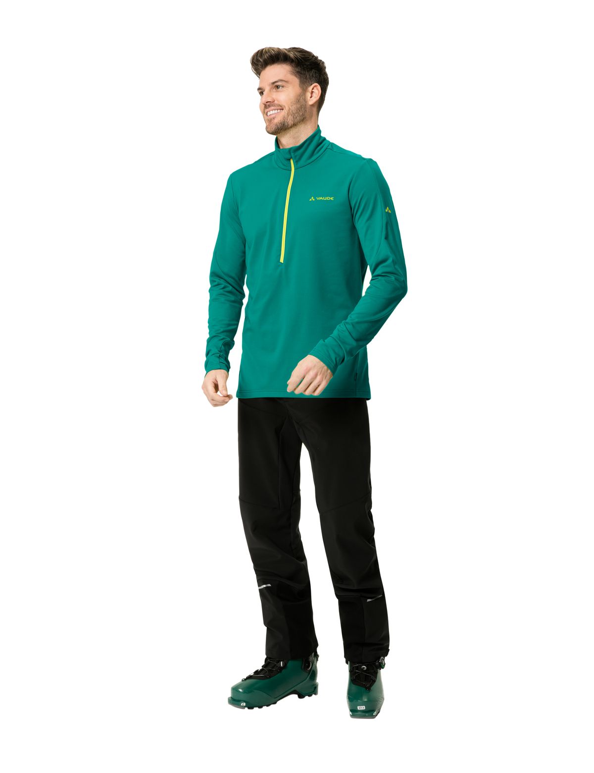 Livigno Halfzip II Fleece-Pullover - Dusty Forest