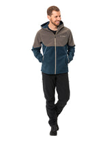 Qimsa Softshelljacke - Coconut/Dark Sea