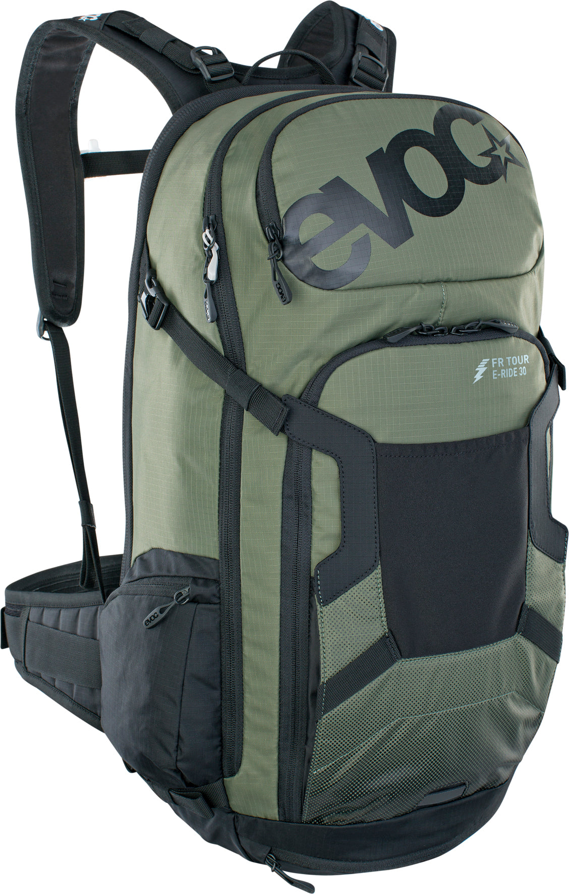 FR Tour E-Ride 30 L Rucksack - Dark Olive/Black