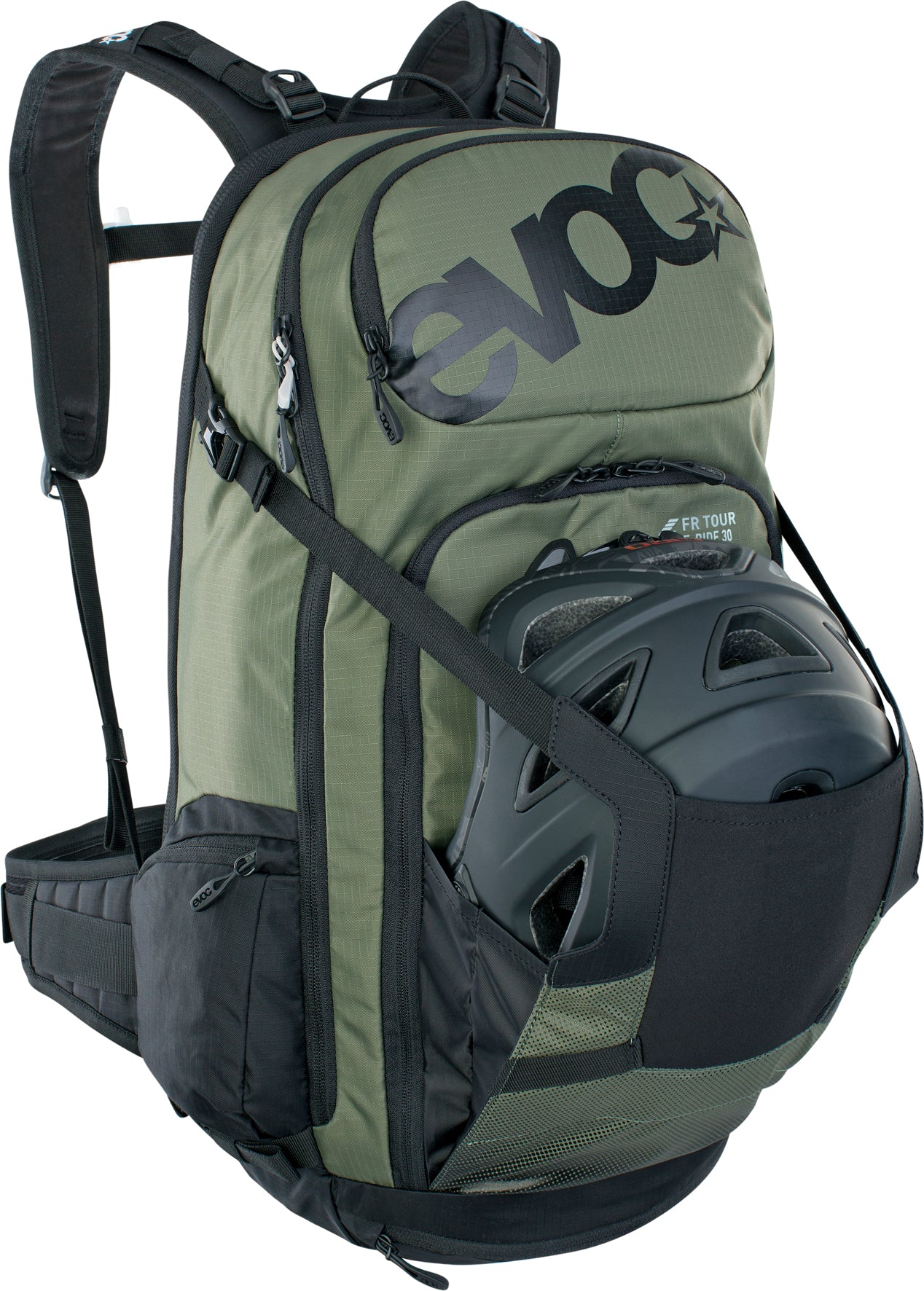 FR Tour E-Ride 30 L Rucksack - Dark Olive/Black
