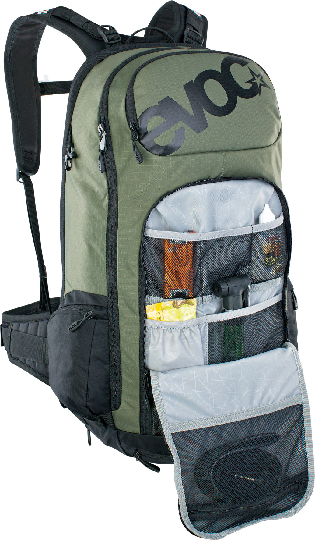 FR Tour E-Ride 30 L Rucksack - Dark Olive/Black