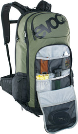 FR Tour E-Ride 30 L Rucksack - Dark Olive/Black