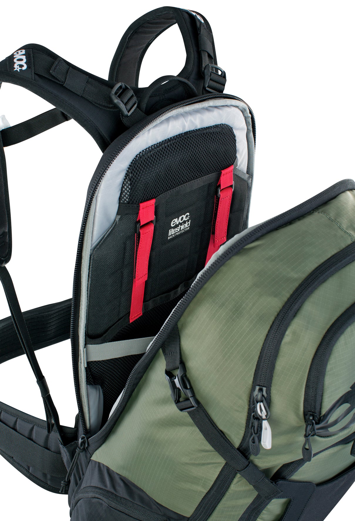 FR Tour E-Ride 30 L Rucksack - Dark Olive/Black