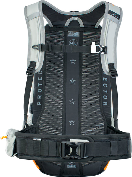 FR Enduro E-Ride 16 L Rucksack - Stone/Bright Orange