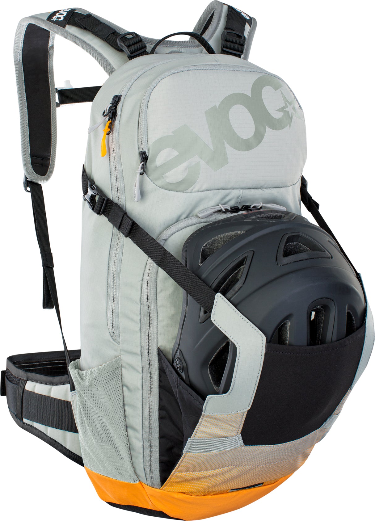 FR Enduro E-Ride 16 L Rucksack - Stone/Bright Orange