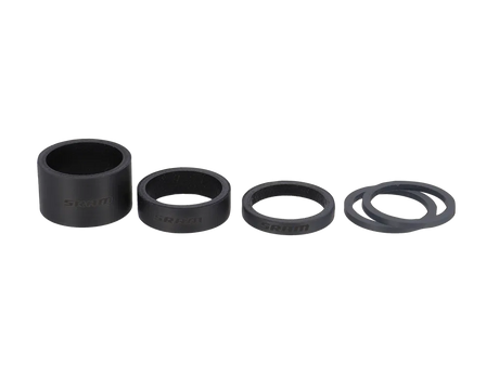 Steuersatz Spacer-Set Carbon - schwarz