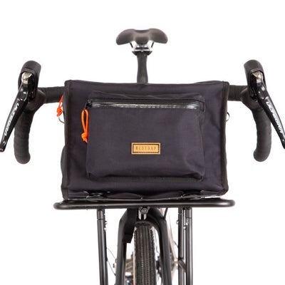 Restrap Fahrrad-Gepäcktasche RANDONNEUR BAG Gepäckträgertasche schwarz S