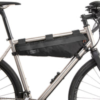 Borsa da telaio Adventure Race - lunga - nera