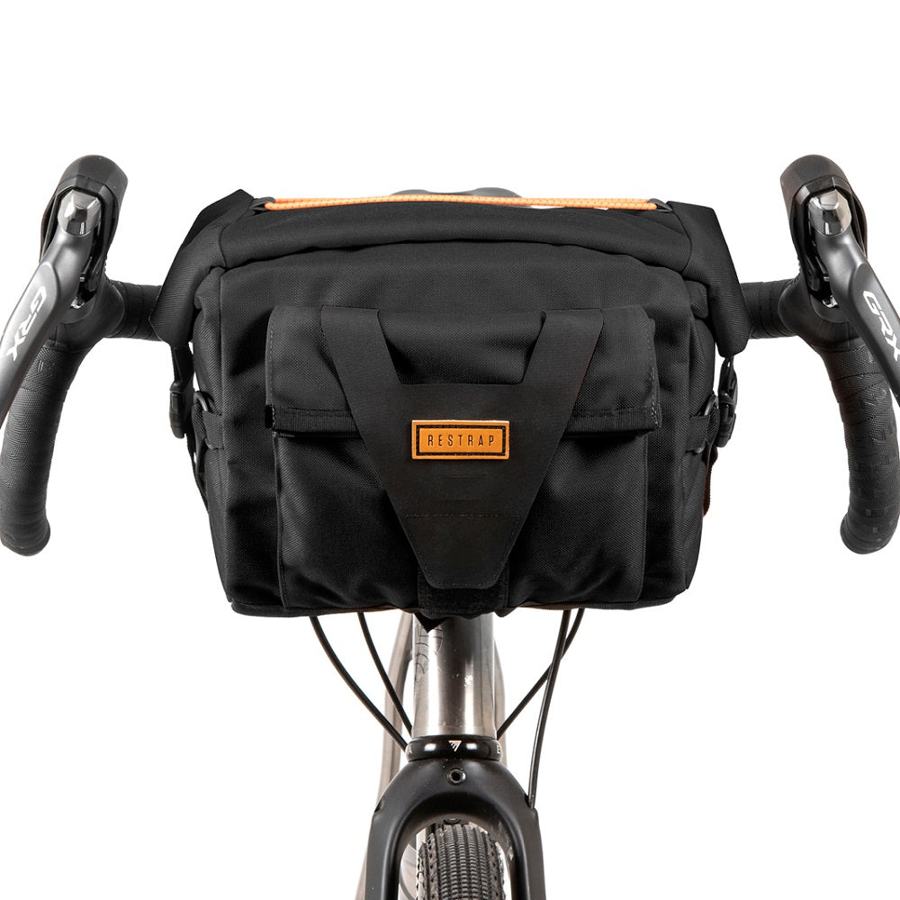 red cycling products rocket roll lenkertasche black Bar Pack Handlebar Bag