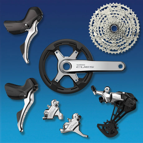 Schaltwerk CUES RD-U6000 Polished Silver Edition 10/ 11-fach Mittellang