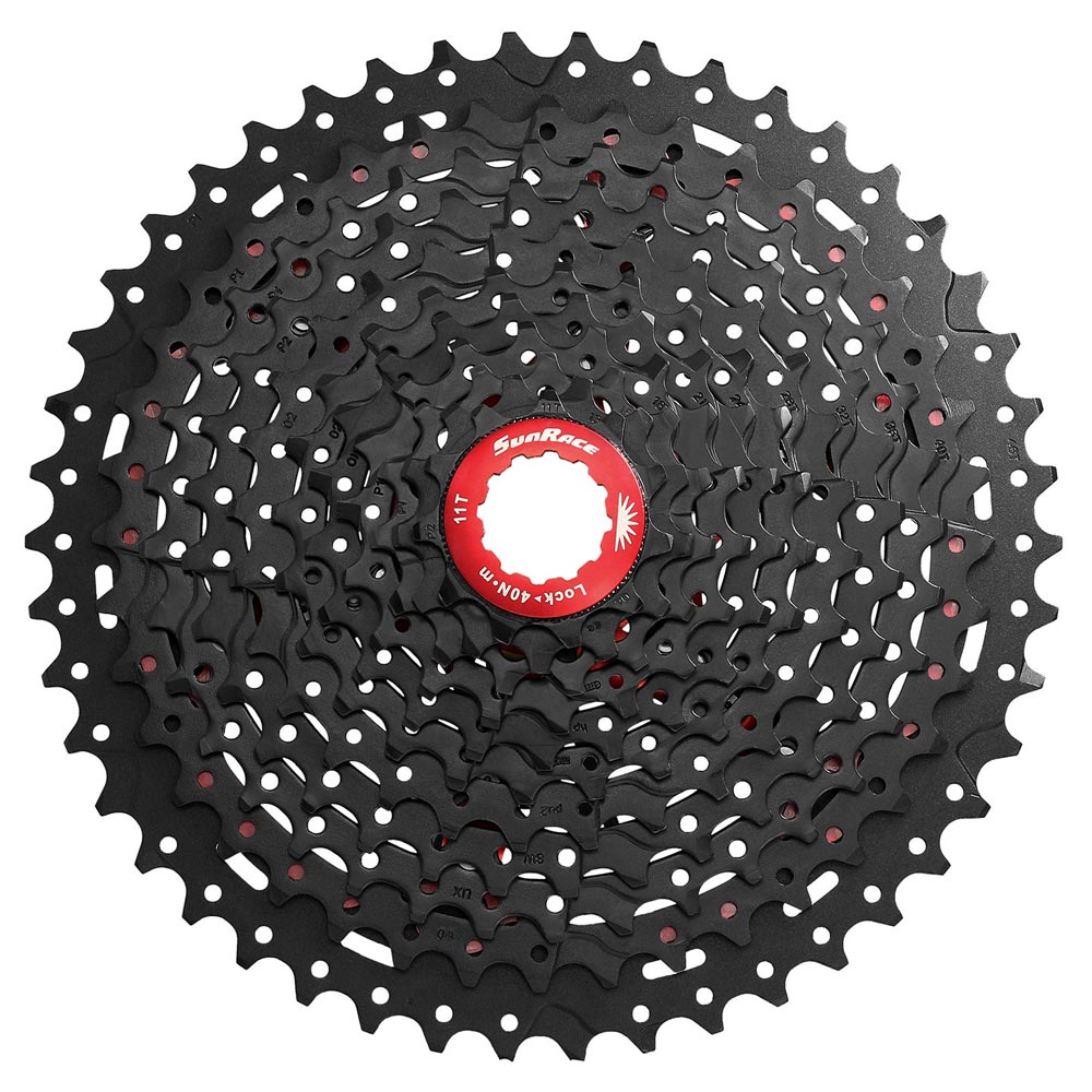 MX8 11-46Z Kassette - Black Chrome