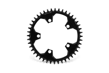 110 BCD Kettenblatt, 5 Loch, rund - schwarz