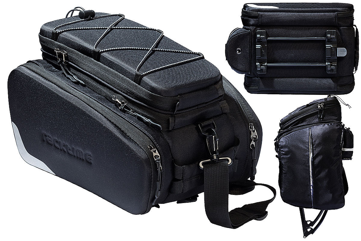Odin Gepäckträgertasche - Schwarz