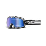 100% Barstow Goggle Death Spray - Mirror Blue Lens