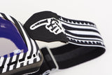 100% Barstow Goggle Death Spray - Mirror Blue Lens