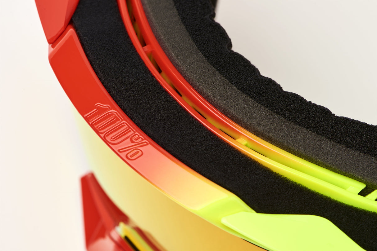100% Armega HIPER Goggle Solaris - Mirror Red