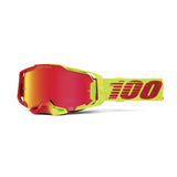 100% Armega HIPER Goggle Solaris - Mirror Red