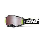 100% Armega HiPER Goggle RACR - Mirror Silver Lens