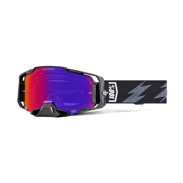 100% Armega HIPER Goggle Crenshaw - Mirror Purple Lens
