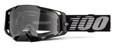 Armega Goggle Black - Clear Lens