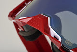100% Armega Goggle Oversized Deep Red - Mirror Sil