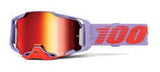 100% ARMEGA Goggle Fausto - Red Mirror Lens