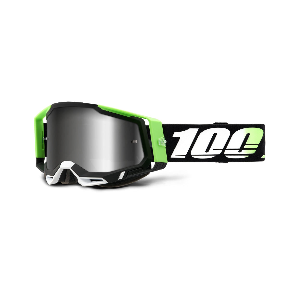 100% Racecraft 2 Goggle Kalkuta - Mirror Silver