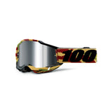 100% Accuri 2 Goggle Mission - mirror silver flash Lens