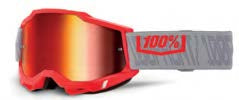 100% Accuri 2 Goggle Gatorback - Red Mirror Lens