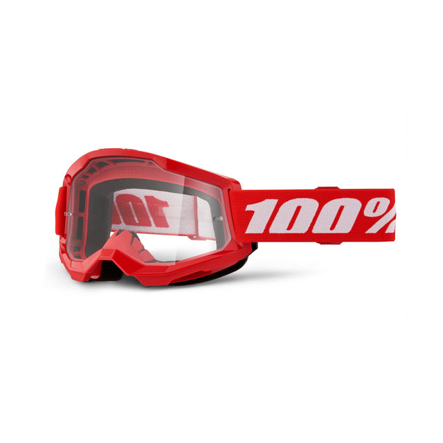 STRATA 2 Goggle Red - Clear Lens