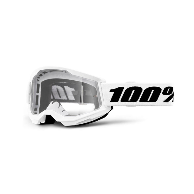 STRATA 2 Goggle White - Clear Lens