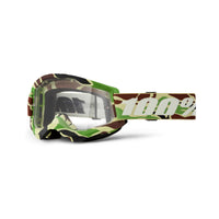 STRATA 2 Goggle War Camo - Clear Lens