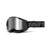 STRATA 2 Goggle Black - Mirror Silver Lens