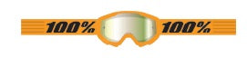 STRATA 2 Goggle Neon Orange - Mirror Gold Lens