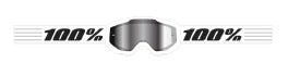 STRATA 2 Goggle White - Mirror Silver Lens