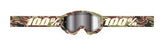 100% Strata 2 Goggle War Camo - Mirror Silver Lens
